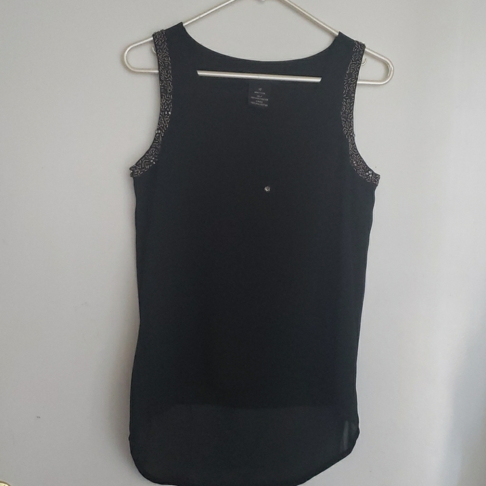 MM Couture woman's sleeveless top extra small